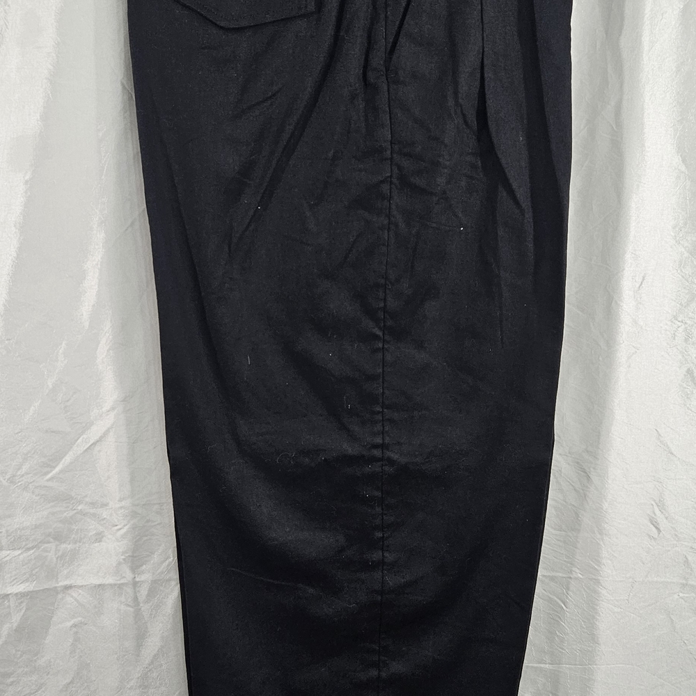 Banana Republic Black Linen Blend Pants. #089